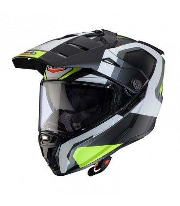 Casco Caberg Tanami Scram nero giallo opaco