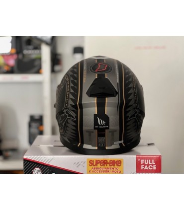 Mt Helmets Thunder 3 Sv Isle Of Man schwarz Gold