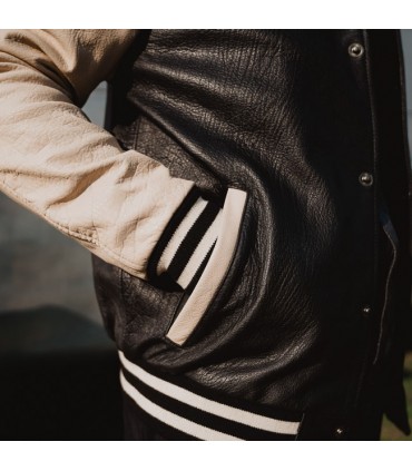 Leder jacke Holy Freedom Varsity