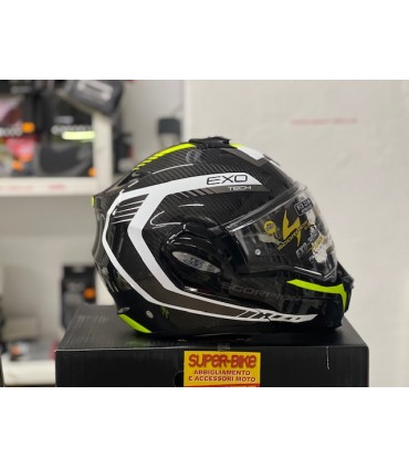 Scorpion Exo Tech Evo carbon Cosy yellow helmet