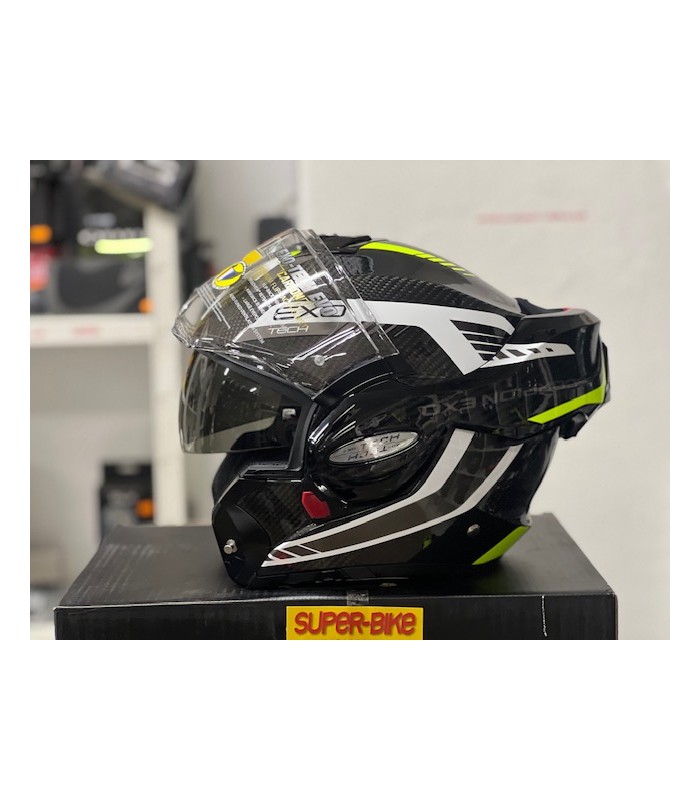 Scorpion Exo Tech Evo carbon Cosy gelb
