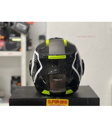 Scorpion Exo Tech Evo carbon Cosy jaune