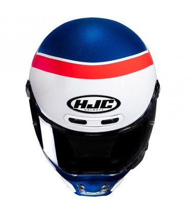 Helm HJC V10 Grape blau rot