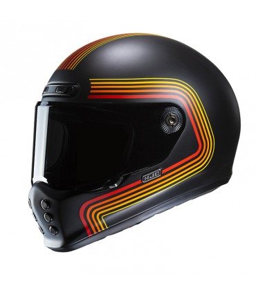 HJC V10 Foni black helmet