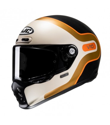 HJC V10 Grape beige helmet