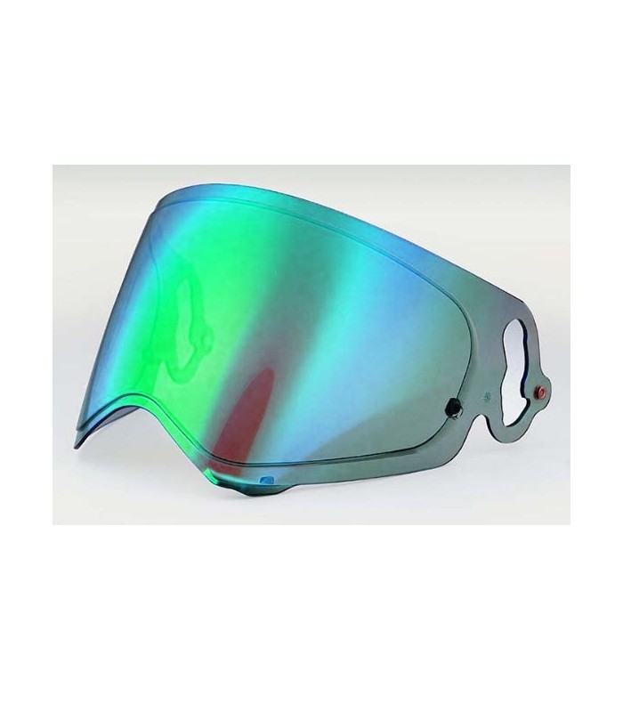 Arai Tour-X5 green mirror visor