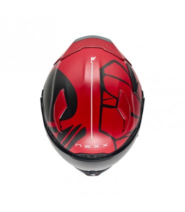 Nexx X.WST3 B-Side red matt helmet