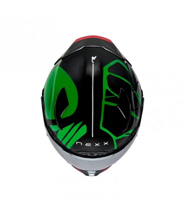 Nexx X.WST3 B-Side green helmet