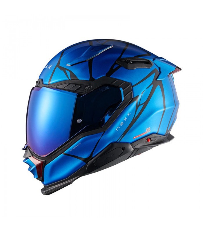 Helm Nexx X.WST3 B-Side blau matt