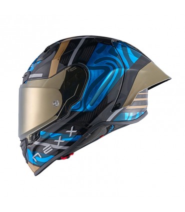 Nexx X.R3R Swirl Sky blue helmet