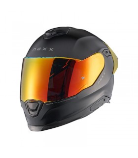 Casque Nexx Y.100R Subsonic noir rouge matt