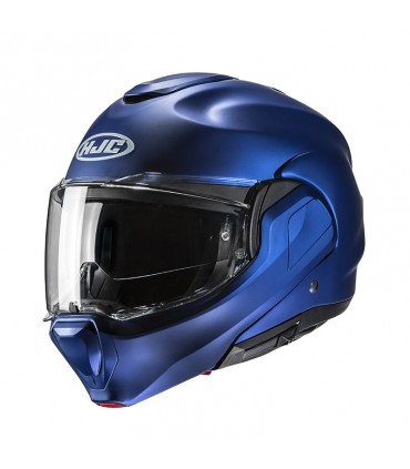 Casque HJC F100 bleu matt