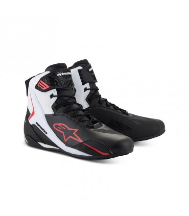 Shuhe Alpinestars Faster 4 schwarz weiss rot