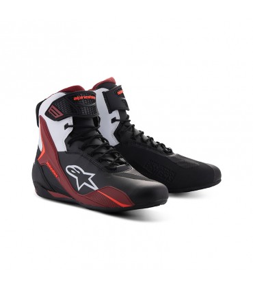 Chaussures Alpinestars Faster 4 noir blanc bordeaux