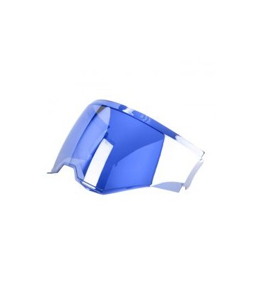Scorpion Exo Tech blue mirror visor