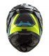 LS2 FF327 Challenger Thorn carbon yellow helmet
