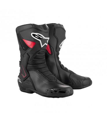 Stiefel Alpinestars SMX-6 V3 Drystar schwarz rot