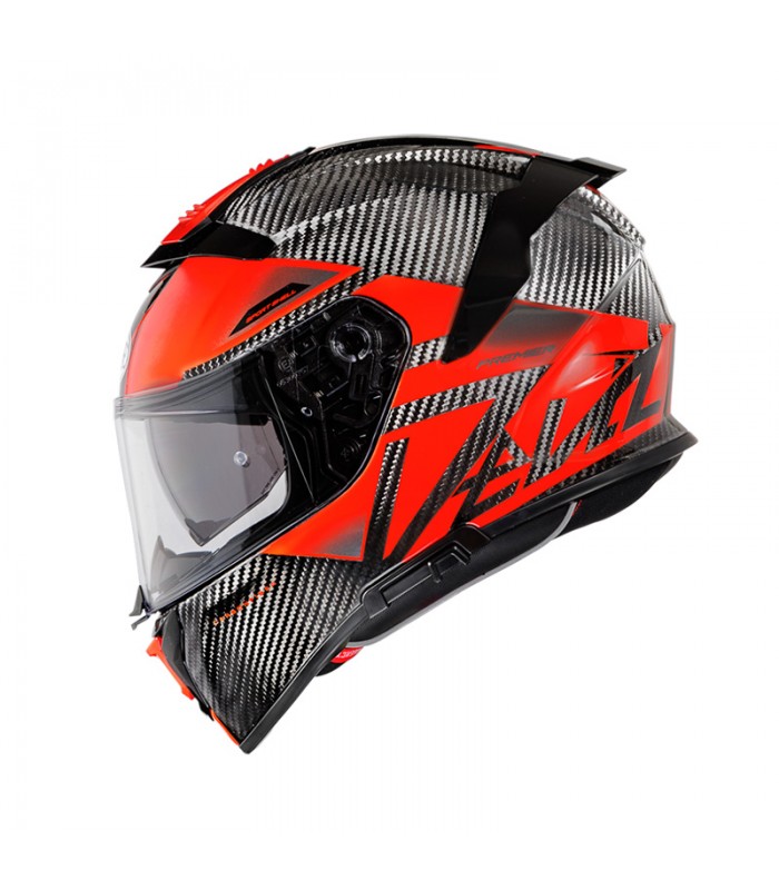 Casco Premier Devil Carbon MN 2 rosso