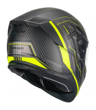 CGM 361G AVENT PRO Carbon matt yellow helmet