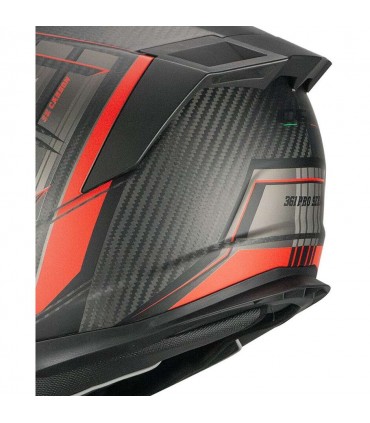 CGM 361G AVENT PRO Carbon matt red helmet