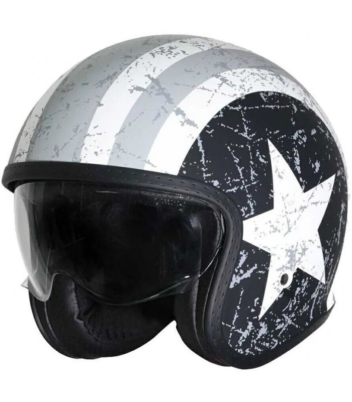 Origine Spirit Rebel Star grau Jet Helm