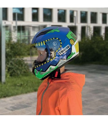 Cgm 265R LUCKY BIO kid helmet