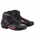 Motorradshuhe Alpinestars SMX-1R V2 schwarz rot