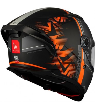 Casco MT-Helmets Braker SV Charm B4 opaco