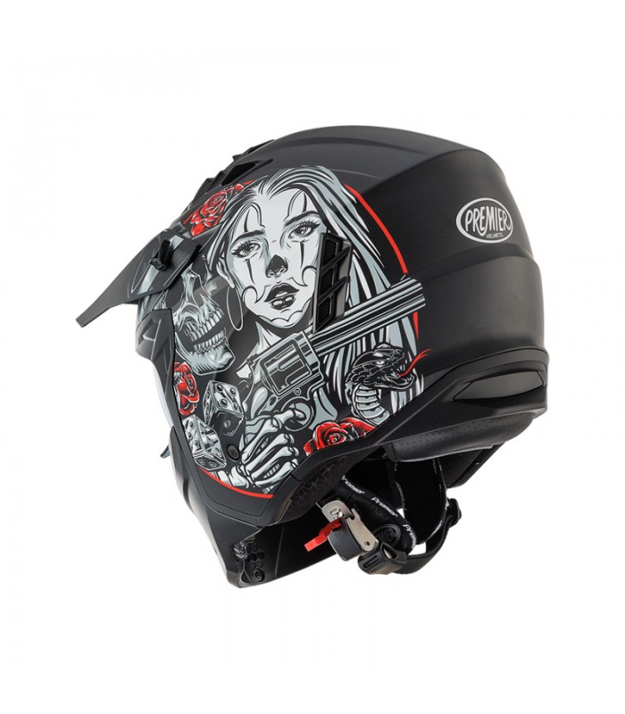 Helm Premier Subverter DB 9 Bm schwarz matt