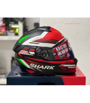 Integralhelm Shark D-Skwal 3 First Lap rot matt