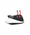 Selle pilot chauffant Isotta bas Bmw R1300GS (2023-25) blanc