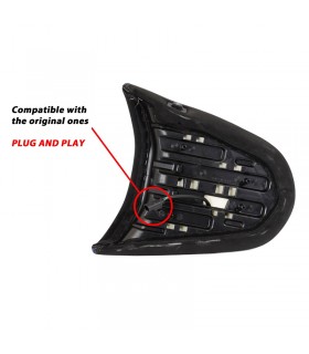 Heated seat passenger Isotta Bmw R1300GS (2023-25) black