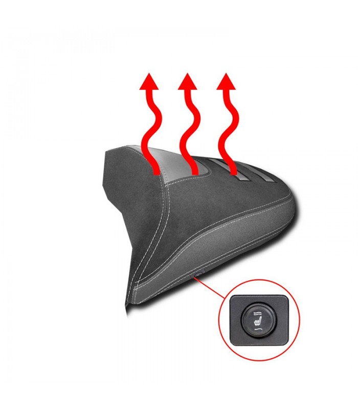 Sitzbank warm Isotta Bmw R1300GS (2023-25) schwarz