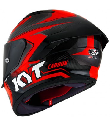 Kyt NZ-Race Competition carbon red helmet
