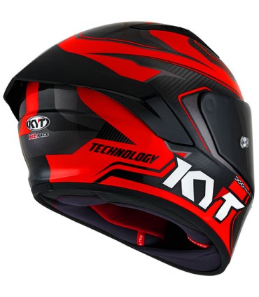 Kyt NZ-Race Competition carbon red helmet