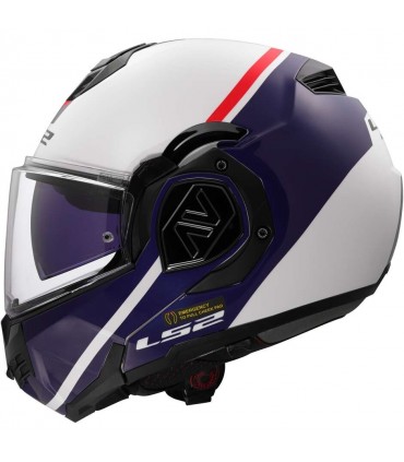 Casco modulare LS2 FF606 Advant Swipe blu