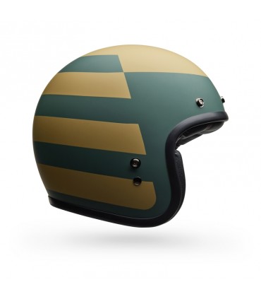 Helm Bell Custom 500 Parlor Matte Emerald/Gold