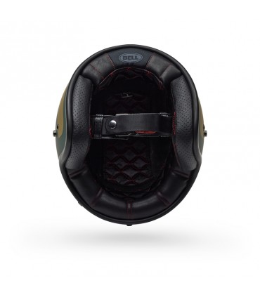 Helm Bell Custom 500 Parlor Matte Emerald/Gold
