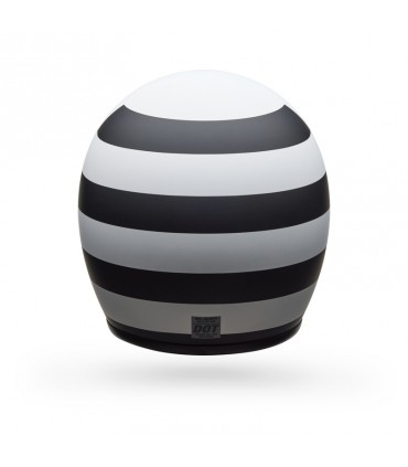 Helm Bell Custom 500 Parlor Matte Black/White