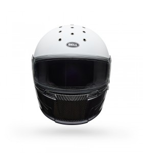Bell Eliminator Carbon Diverge Matte/Gloss White/Black helmet