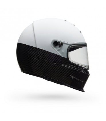 Casco Integrale Bell Eliminator Carbon Diverge Matte/Gloss White/Black