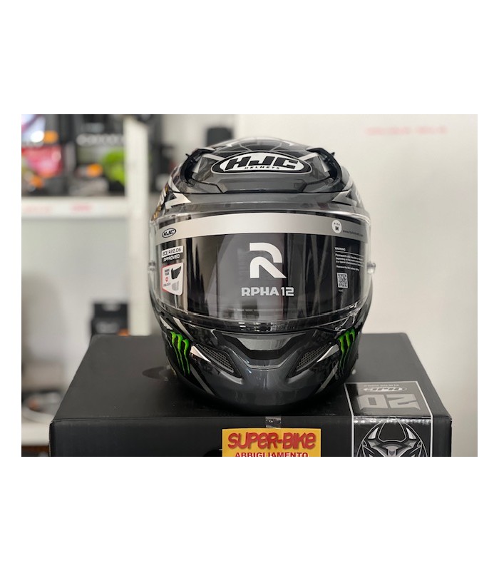 Helm HJC RPHA 12 Quartararo Replica schwarz