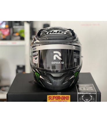 HJC RPHA 12 Quartararo Replica black helmet