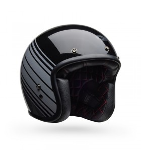 Bell Custom 500 Edge Gloss black grey helmet