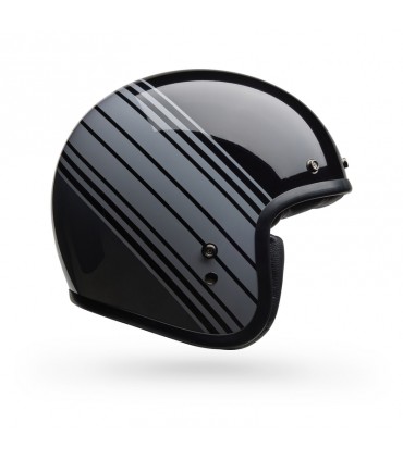 Bell Custom 500 Edge Gloss black grey helmet