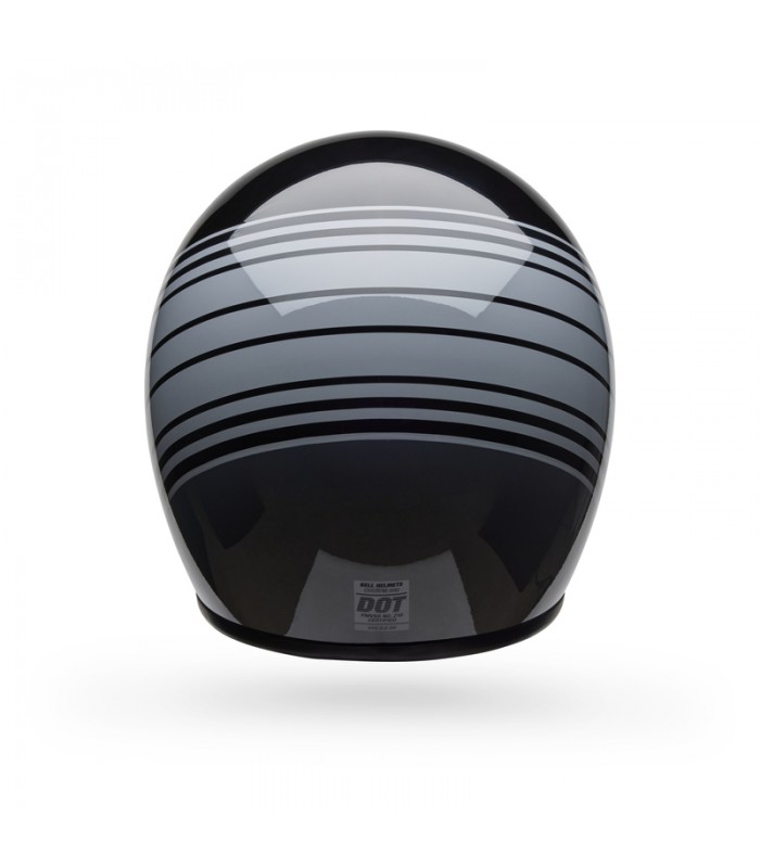 Bell Custom 500 Edge Gloss black grey helmet