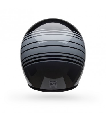 Bell Custom 500 Edge Gloss black grey helmet