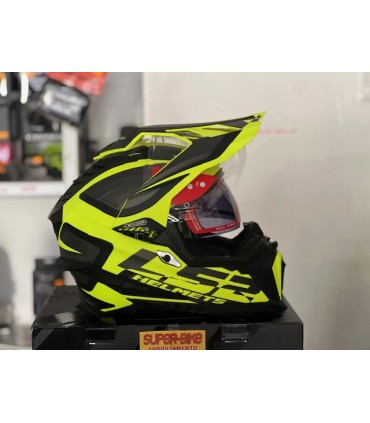 LS2 MX701 Explorer Hpfc Alter yellow matt helmet