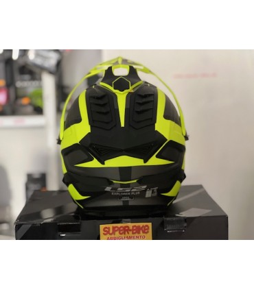 LS2 MX701 Explorer Hpfc Alter yellow matt helmet