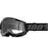 100% Strata 2 nera maschera cross